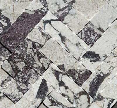Calacatta Viola Marble Tile 4x12